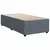 Vidaxl Box spring postelja z vzmetnico temno siva 80x200 cm žamet