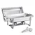 VEVOR Set za postrežbo hrane Chafing Dish Buffet 8 Qt 4-delni srebrni