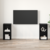 Set TV komoda Zidne 2 pcs Crni hrast 72 x 35 x 36,5 cm