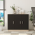 Lessentiel Maison Komoda 89,1x73,8x38,1cm Hrast-Crna