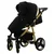 Karex Kolica za bebe Quero 2u1 Gold, Crna