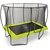 Trampolin z zaščitno mrežo Silhouette trampoline Exit Toys 244*366 cm zeleni