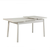 HANAH HOME Trpezarijski set Santiago White Antracite