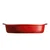 Oval ceramic baking dish, 41.5 x 26.5 cm/ 3.8 l, Burgundy - Emile Henr
