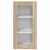 Vidaxl Viseča omarica Sonoma hrast 40 x 31 x 80 cm Konstruiran les