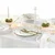Creatable Jedilni Servis Maria Theresia Gold, 12-Delni
