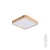 Brilagi - LED prigušiva svjetiljka WOODLINE SQUARE LED/48W/230V hrast 40x40 cm + daljinski upravljač