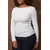 Trendyol Curve Ženska bluza Tbbaw26Af00121, Krem