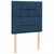 Vidaxl Box spring postelja z vzmetnico modra 100x200 cm blago
