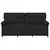Sofa za 3 osobe Crna 198 x 83 x 95 cm Tkanina