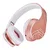 Brezžične slušalke RoseGold z BLUETOOTH / microSD / FM radiom