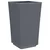 Vrtne sadilice 4 kom plava siva 32,5 x 32,5 x 57 cm PP