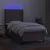Vidaxl Box spring postelja z vzmetnico LED taupe 90x190 cm blago