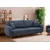 Atelier Del Sofa Garnitura raztegljivega kavča in postelje, Garnitura Hera - temno modra