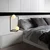 Opviq Stona lampa Corner-15020, 25x25x55 cm, IP20, Crna
