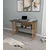 Hanah Home radni sto Pillar, 100 cm, atlantski bor / antracit