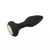 Butt plug Frisky Beaded, 15.2cm, Crni