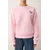 Trendyol Milla ženski duks Twoaw24Sw00196, svetlo roze-pink