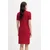 Obleka Tommy Hilfiger rdeča barva, WW0WW45740