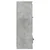 Visoka komoda siva betona 36x35,5x103,5cm od konstruiranog drva