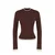 Trendyol Milla ženska bluza Twoaw25Bz00114, smeđa-smeđa