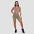 GymBeam Women‘s Pulse Running shorts 2in1 Vetiver