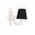 Opviq Zidna lampa Gloria, 15x10x13cm, IP20, Crno-bela boje