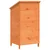 vidaXL Vrtno skladišče Rjava 59 x 56 x 113,5 cm Trdna smreka