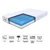 Wilsondo Matrac s profilirano peno Rose 80x200x21 - prevleka Silver