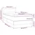 Vidaxl Box spring postelja z vzmetnico črna 90x200 cm blago