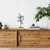 Atelier Del Sofa Dekorativna figura Sapling, 28x8x17 cm, Crna