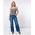Levis RIBCAGE WIDE LEG H223 Modra