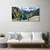 tulup.si Slika na platnu Mountain lake valley peaks 100x50 cm