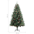 Božićno drvce sa šiškama zeleno 195 cm PVC i PE