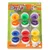 WOWO Uganka Egg Sorter Puzzle - Izobraževalna sestavljanka Egg Sorter Puzzle - 6 kosov, se ujema z oblikami in barvami