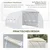 Homestar Toplar 600x300x200 cm Bela