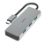 HAMA USB-C vozlišče, 4 vhodi, USB 3.2 Gen 2, 10 Gbit/s, alu