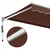 vidaXL vidaXL Avtomatsko zložljiva tenda rjava 300x250 cm, (21366846)