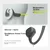 Lanshidun Bluetooth slušalice, Zelene