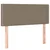 Vidaxl Box spring postelja z vzmetnico taupe 90x200 cm blago