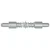 Zasun 2 pcs Srebrno 46 x 17 x 1,2 mm Čelik
