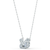 Swarovski Verižica Dancing Swan, srebrna