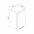 Hanah Home kuhinjski element Minar 4168, 40 cm, beli
