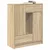Komoda s ladicama i vratima sonoma hrast 73x31x90 cm