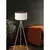 Stojeća lampa 1xE27/40W/230V bela