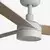 FARO 34295WT-1TW-LED prigušiva ventilator RUDDER S 18W/230V, bela/bež, prečnik 106 cm WT + DO