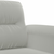 4-dijelni set sofa s jastucima svjetlosivi od mikrovlakana