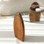 HANAH HOME Sto za dnevnu sobu Surf Chesnut Transparent
