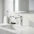 Armatura za umivalnik PREMIUM REA Vision Chrome Low