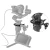 Pritrdilna objemka SmallRig za DJI Ronin-SC Gimbal BSS2412